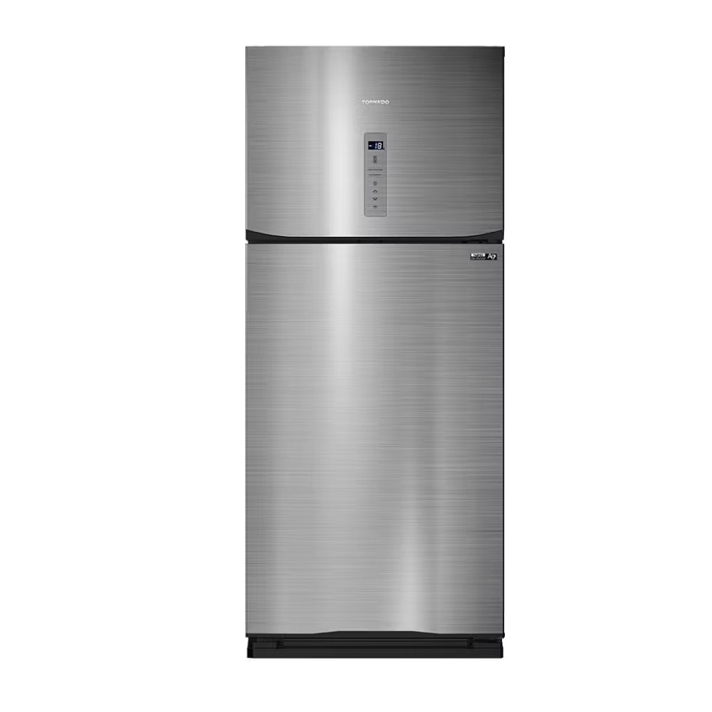 Tornado Refrigerator Digital No Frost 396 Liter Dark Stainless RF-480AT-DST. Tornado Refrigerator Digital No Frost 396 Liter Dark Stainless RF-480AT-DST.